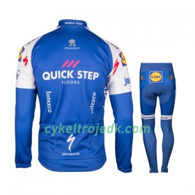 Cykeltøj Langærmet + Cykelbuks Lang Børn 2017 Quick-Step Floors N001